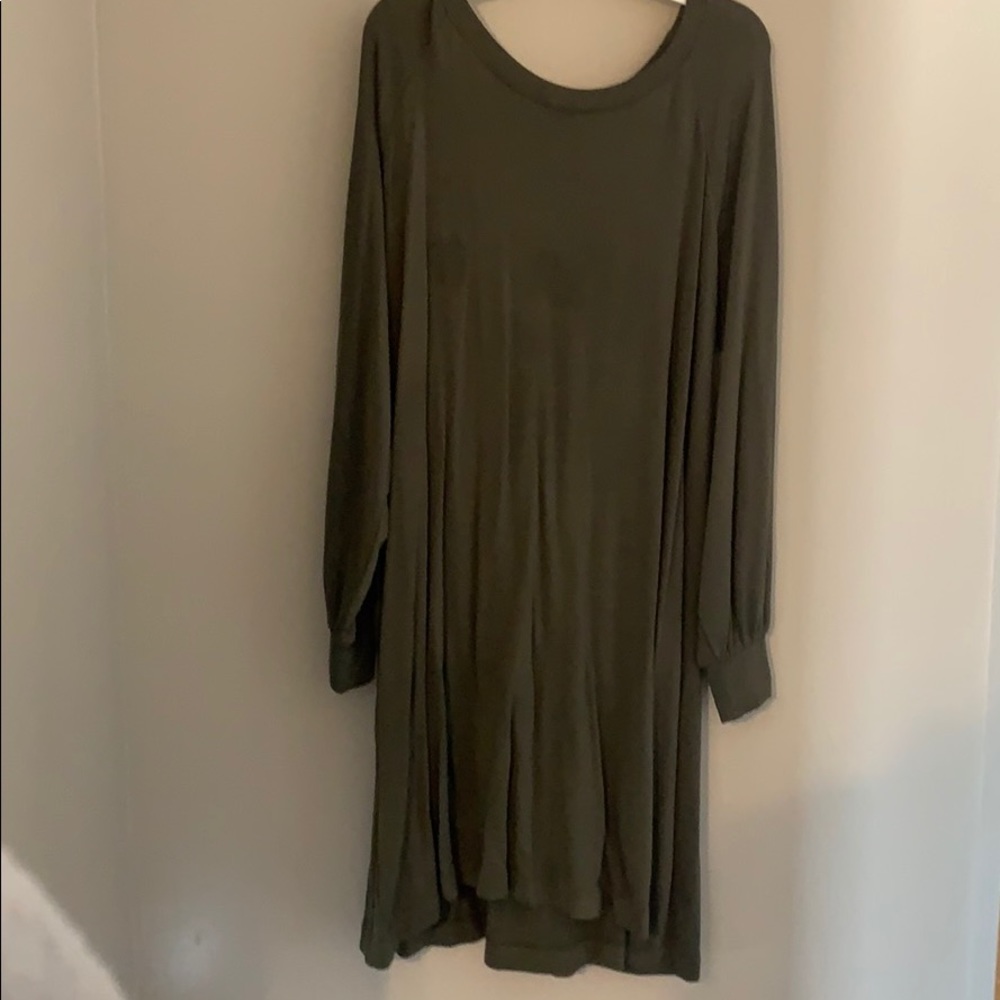 Hunter green dress